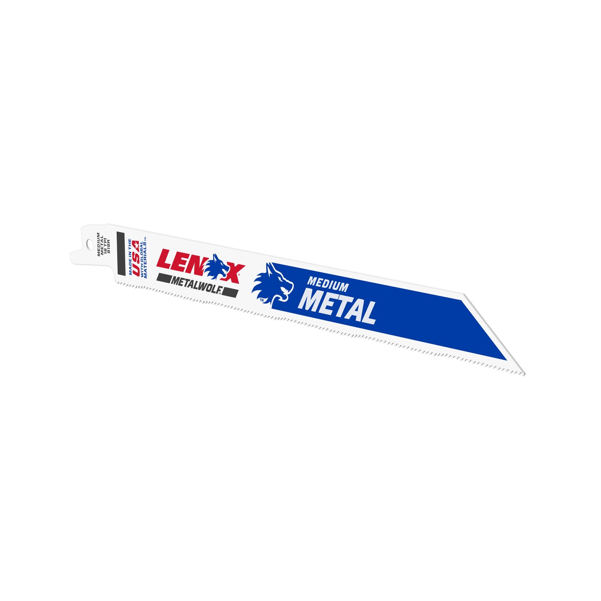 Stanley 20578818R Lenox Recip Saw Blade 8"/18 Tpi Bi-Mat - photo 2