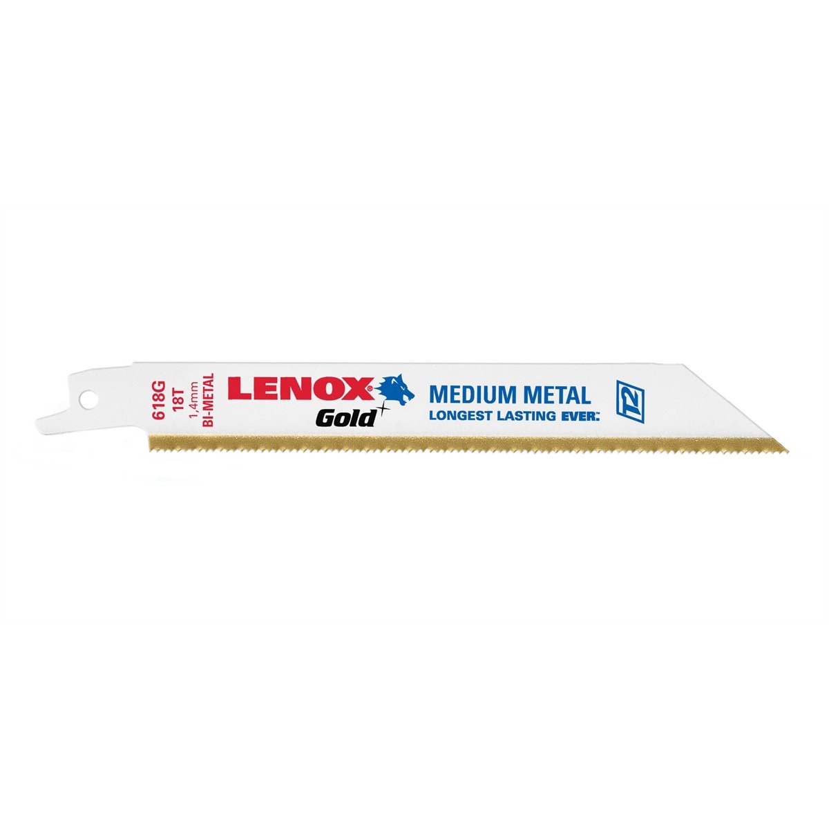 Stanley 21069618GR Lenox Recip Saw Blade 6"/18 Tpi Power Arc
