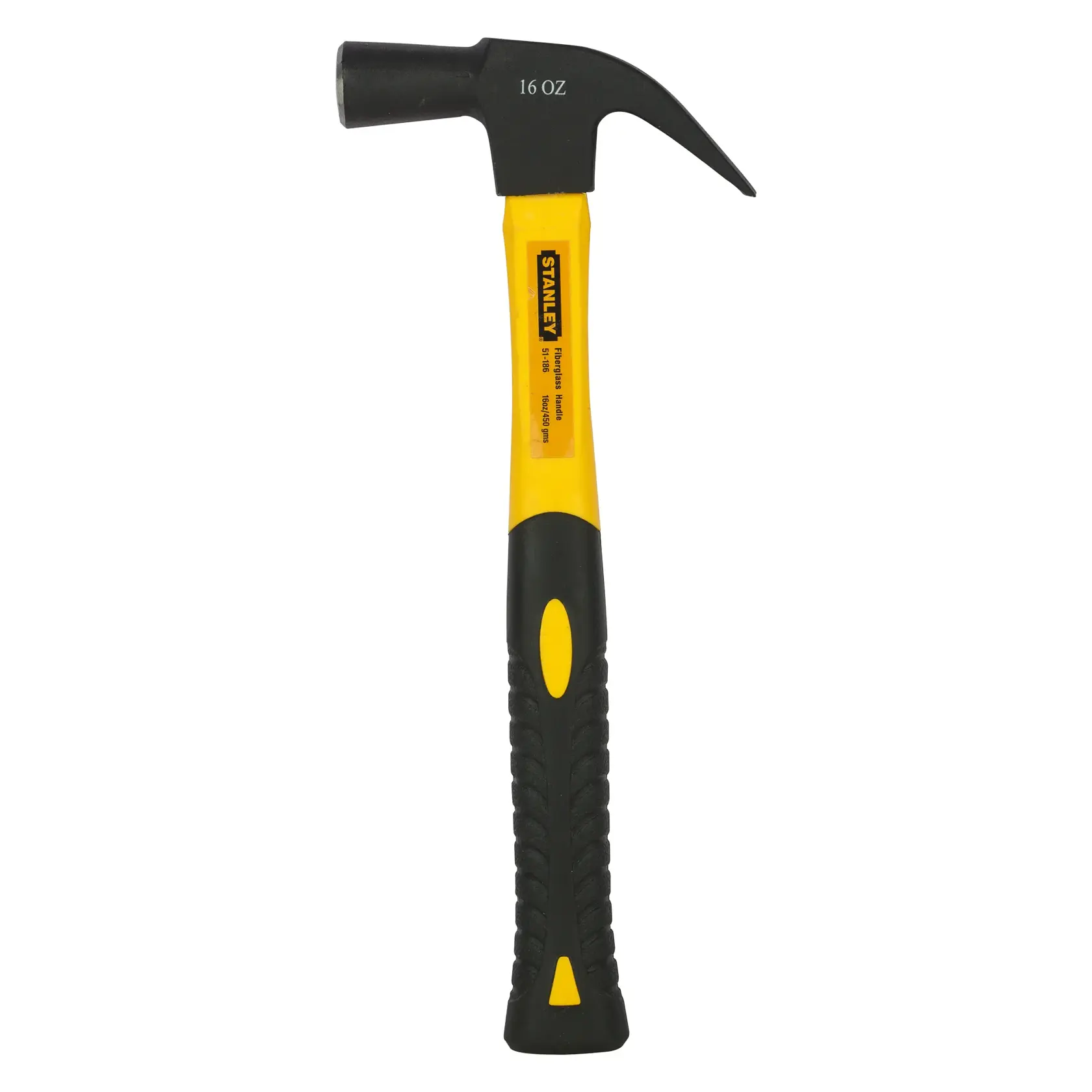 Stanley 51-186 Fibreglass Nail Hammer 450 g (16 oz) - photo 2