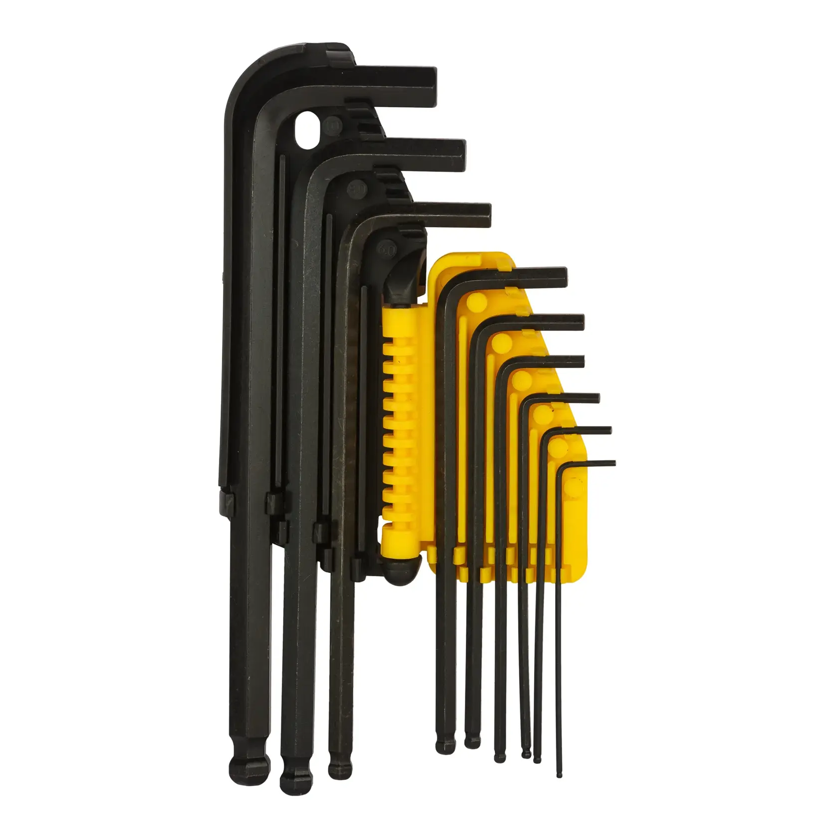 Stanley 69-256 Long-Arm Ball-Point Hex Key Set, 9 Piece, Metric (1.5-10 mm) - photo 3