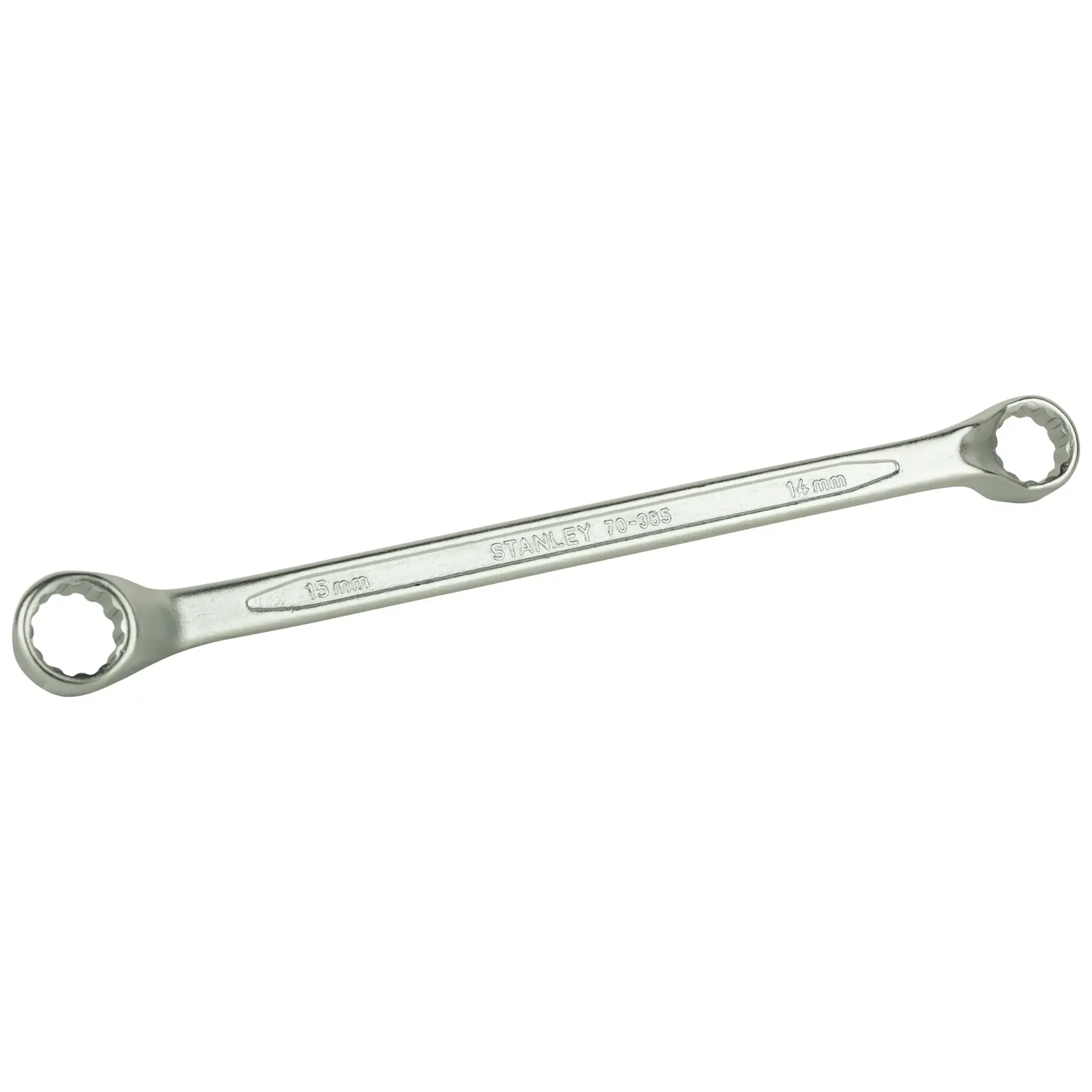 Stanley 70-385E Shallow Offset Bi-Hex Ring Spanner 14 x 15 mm - photo 3