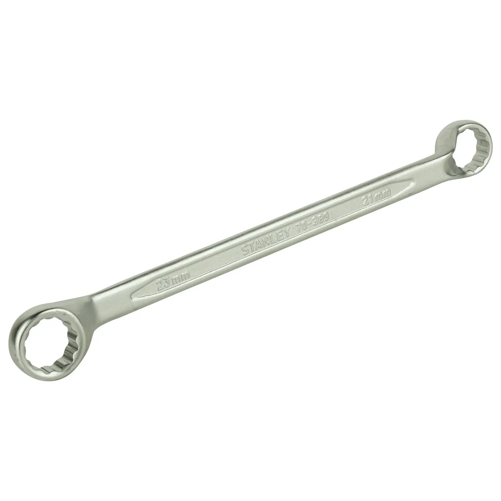 Stanley 70-389E Shallow Offset Bi-Hex Ring Spanner 21 x 23 mm - photo 3