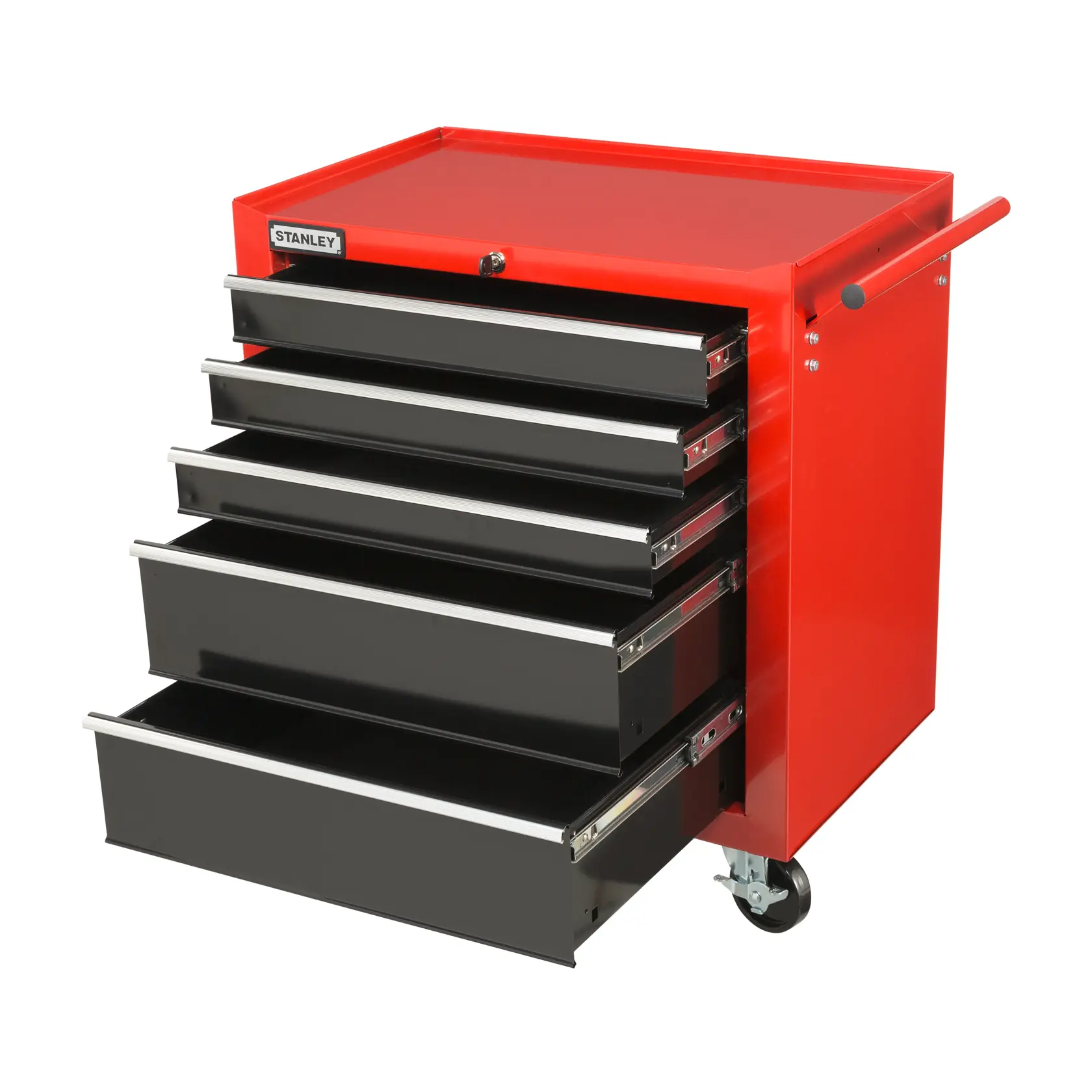 Stanley 93-557L 7-Drawer Roller Cabinet Red 668 x 458 x 885 mm - photo 3