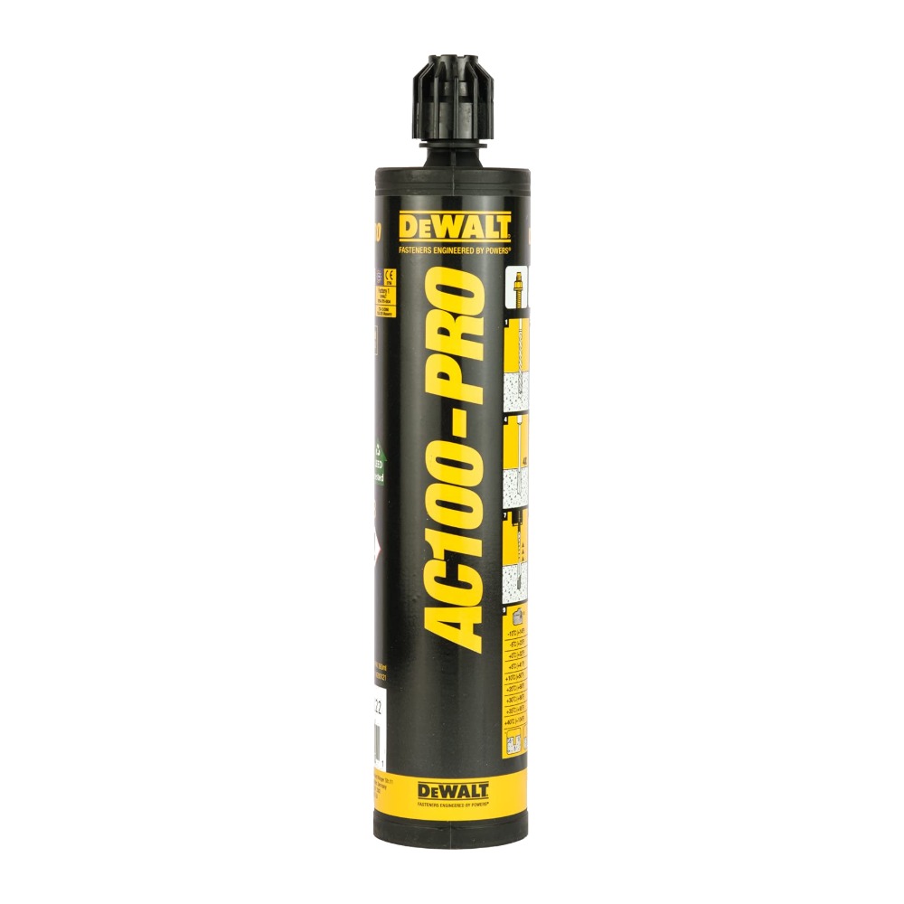 Stanley DFC1230100 Ac100-Pro Vinylester Anchor 360 Ml Adhesive Cartridge