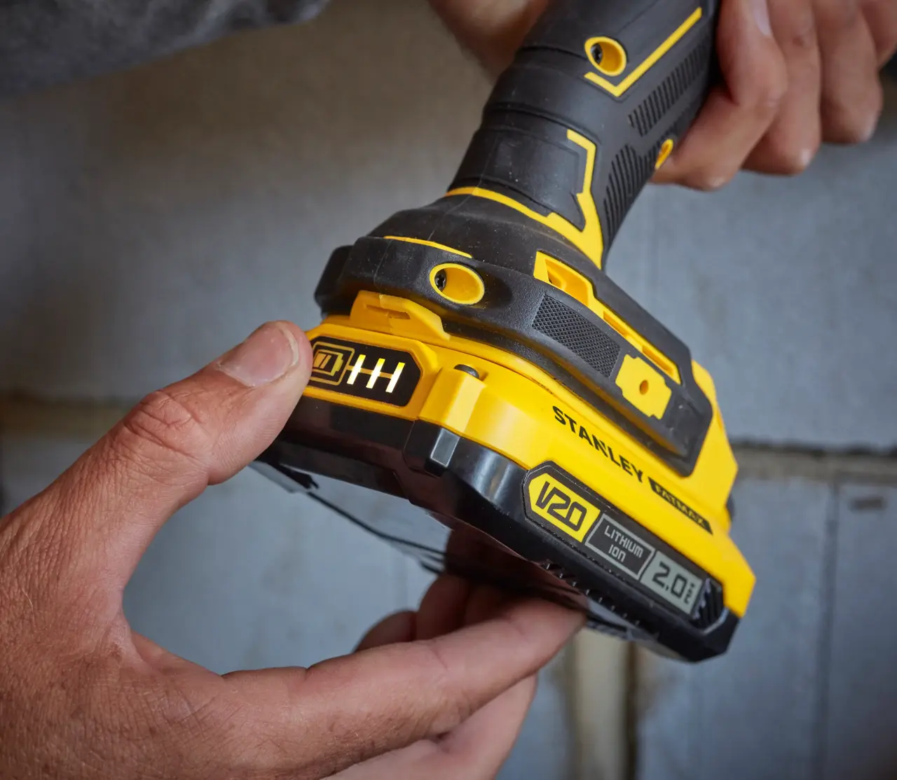 Stanley SB202-B1 Cordless 20V 2.0Ah Battery - photo 6