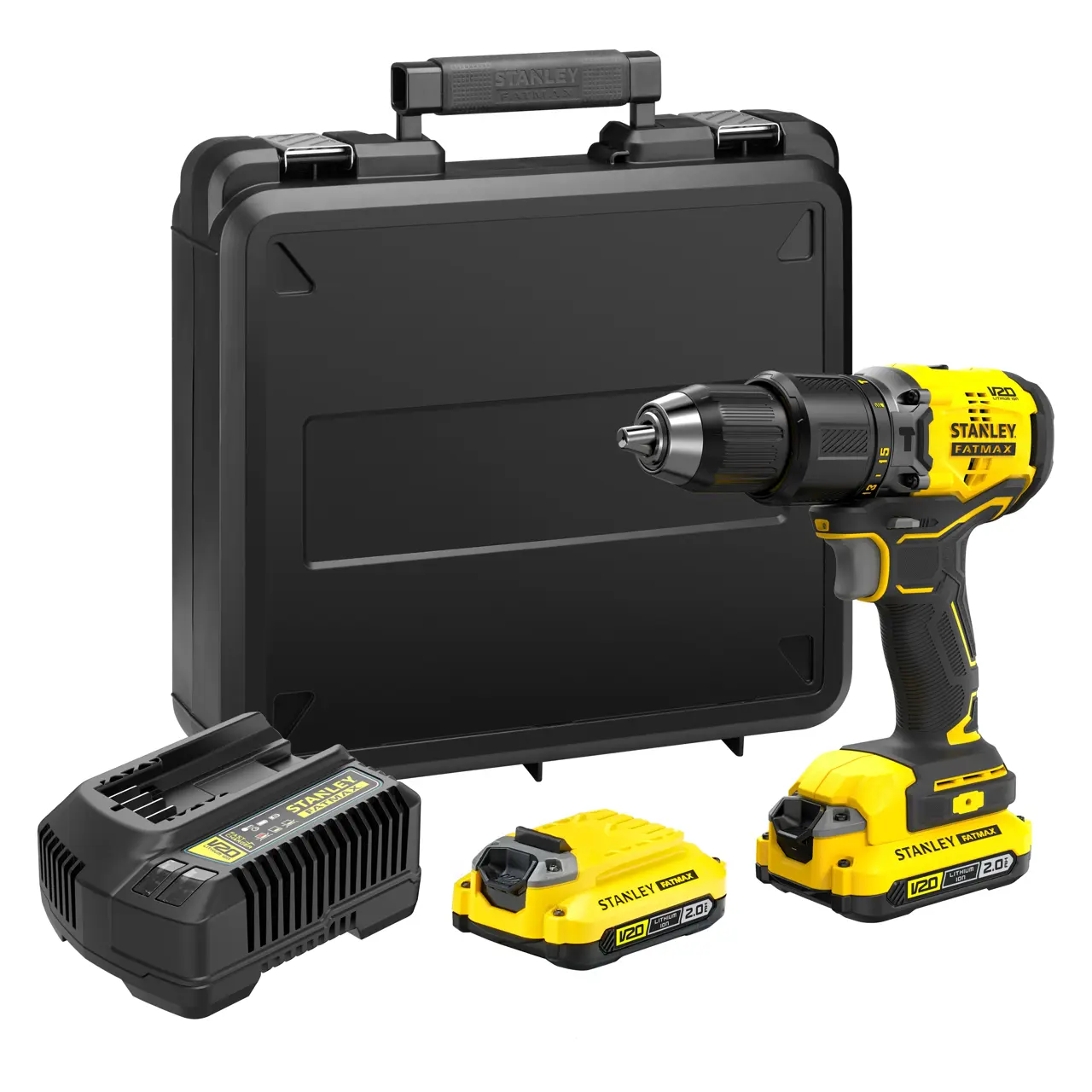 Stanley SBD715D2K-B1 V20bl Hammer Drill - photo 2