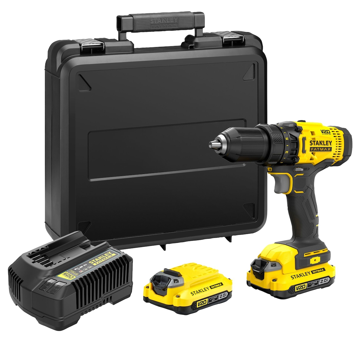 Stanley SCD700D2K-B1 V20 Br Drill Driver - photo 2