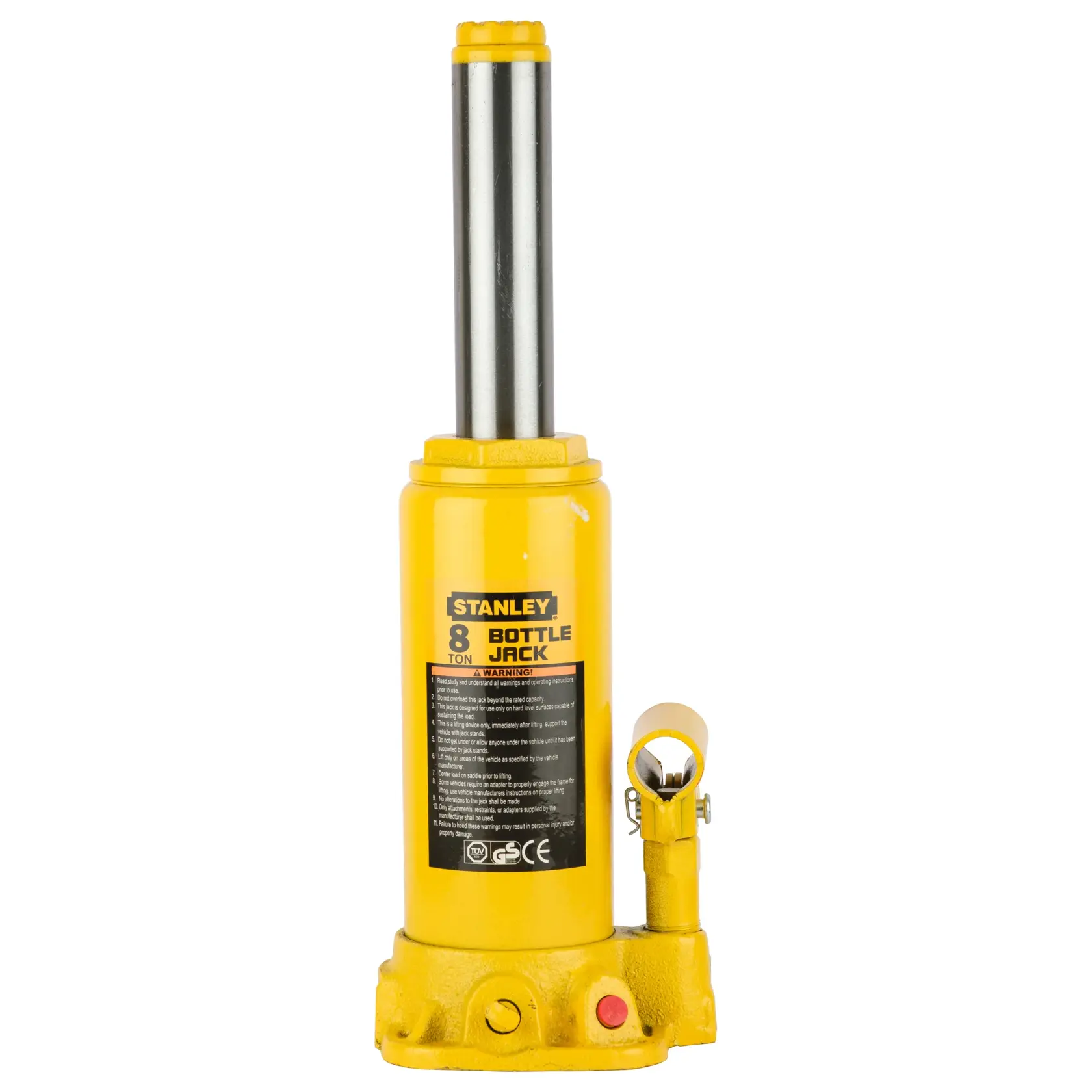 Stanley ST90801CE Hydraulic Bottle Jack 8 Ton (8000 kg) - photo 2