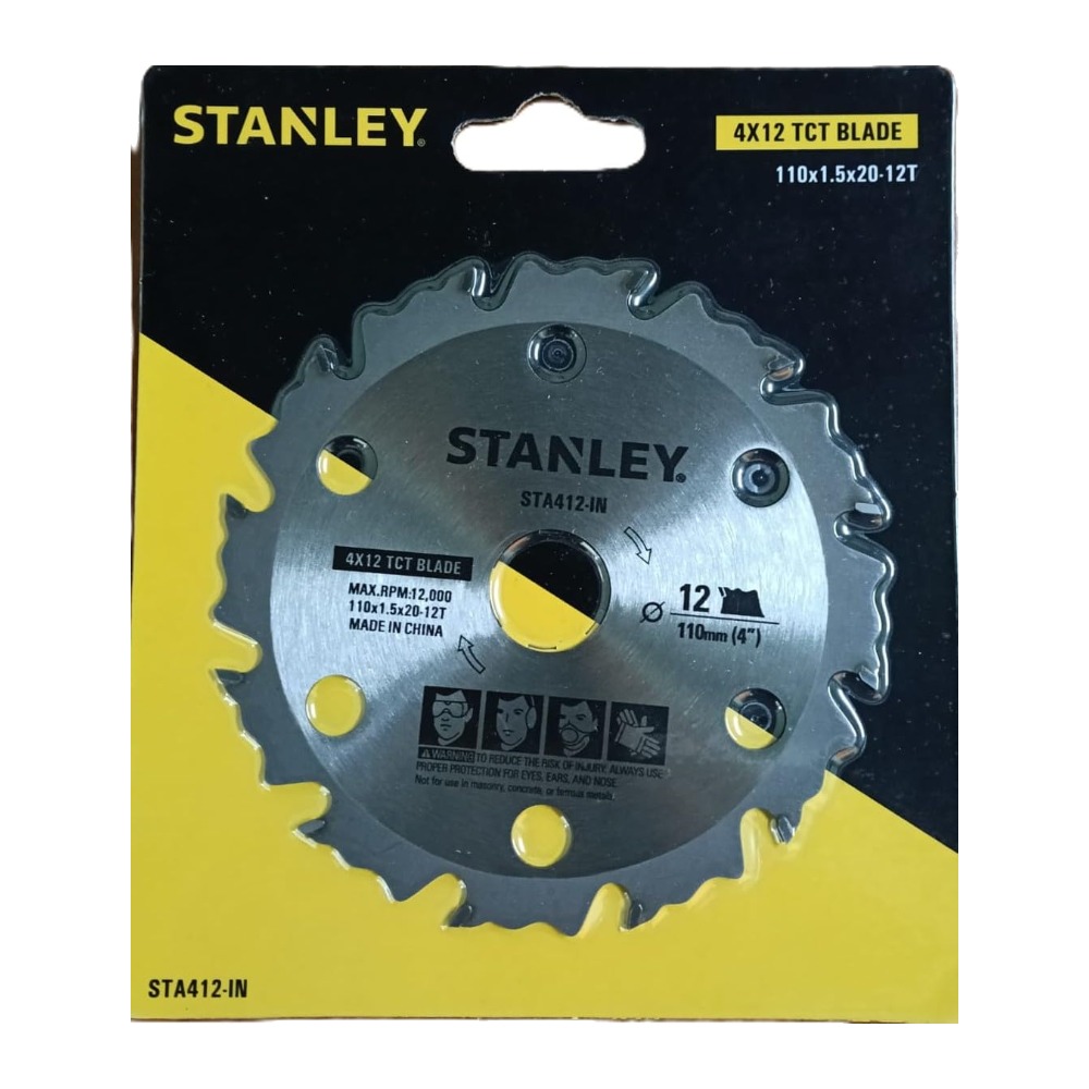 Stanley STA412-IN Saw Blades 4x12 Tct Blade