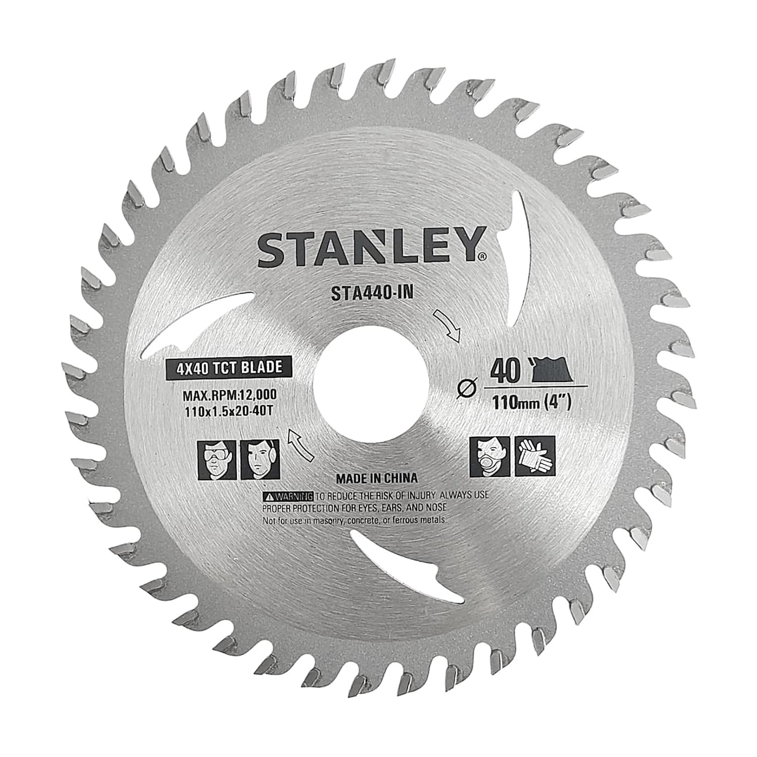 Stanley STA540-IN Saw Blades 5x40 Tct Blade