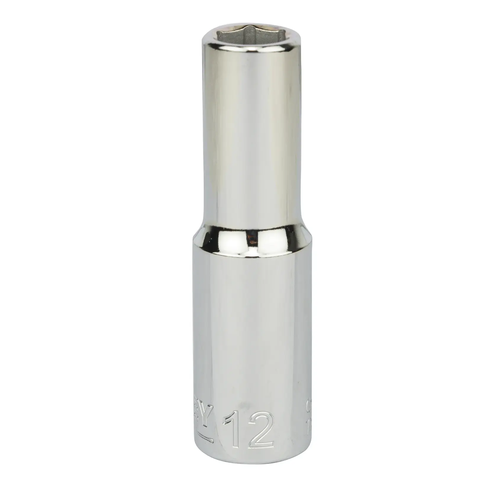 Stanley STMT73326-8B 1/2 Inch Drive 6-Point Deep Socket 12 mm - photo 2