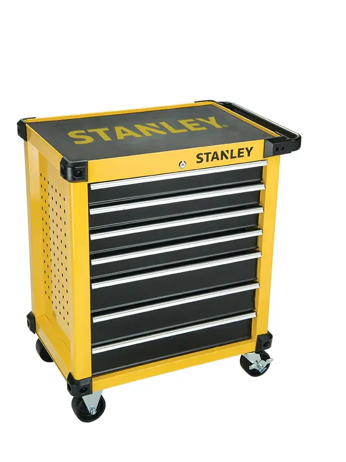 Stanley STST74306-8 7-Drawer Roller Cabinet Yellow 27 Inch 680 x 459 x 900 mm - photo 2