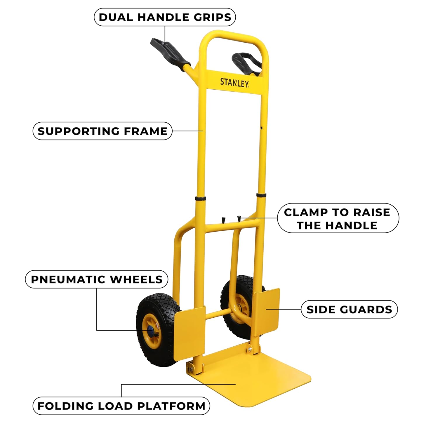 Stanley SXWT-FT520 Steel Folding Hand Truck 120 kg - photo 4