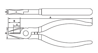 Taparia 1407 Mini Pliers Two Color Dip Coated Sleeve - photo 4