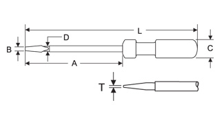 Taparia 825 I Insulated Screw Drivers - photo 2