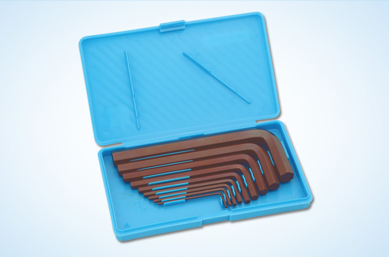 Taparia AKHM - 9 Allen Key Sets - Brown Finish (Mm) Hanger Pkg. - photo 2