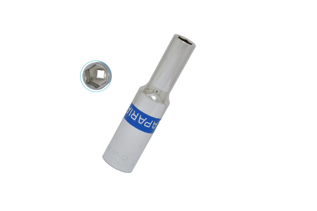 Taparia AL11H 1/4 Square Drive Deep Sockets Size (Mm) 4: 11 - photo 2