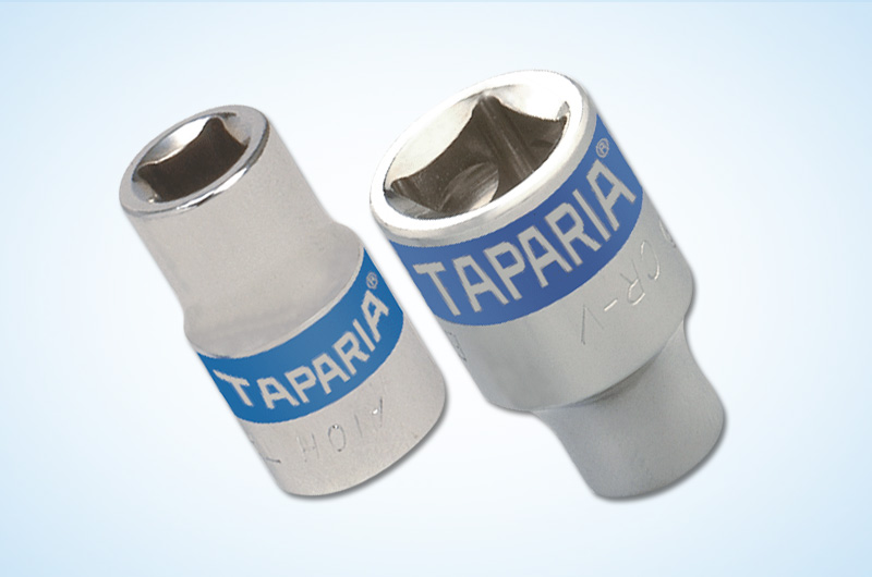 Taparia B 11H Sockets - 9.5mm (3/8) Square Drive : Flank Drive Size (Mm): 11
