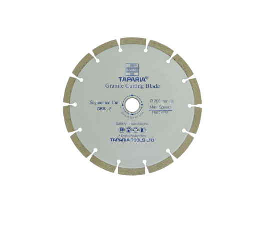 Taparia GBS8 Granite Cutting Blade Segmented Cut Size (Mm): 200