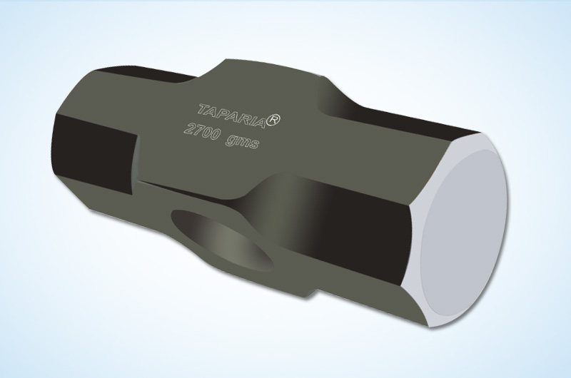 Taparia SHH 3600 Sledge Hammer Head Only Weight (Gms): 3600 - photo 3