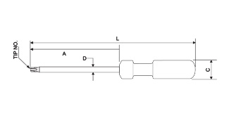 Taparia T - 6 Torx Screw Drivers - photo 2