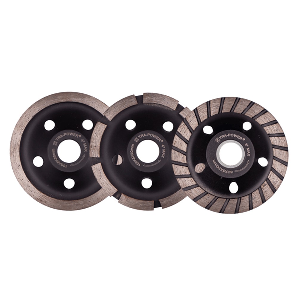 Xtra Power 3" Cup Wheel Rim / SEG / Turbo Diamond Saw Blade