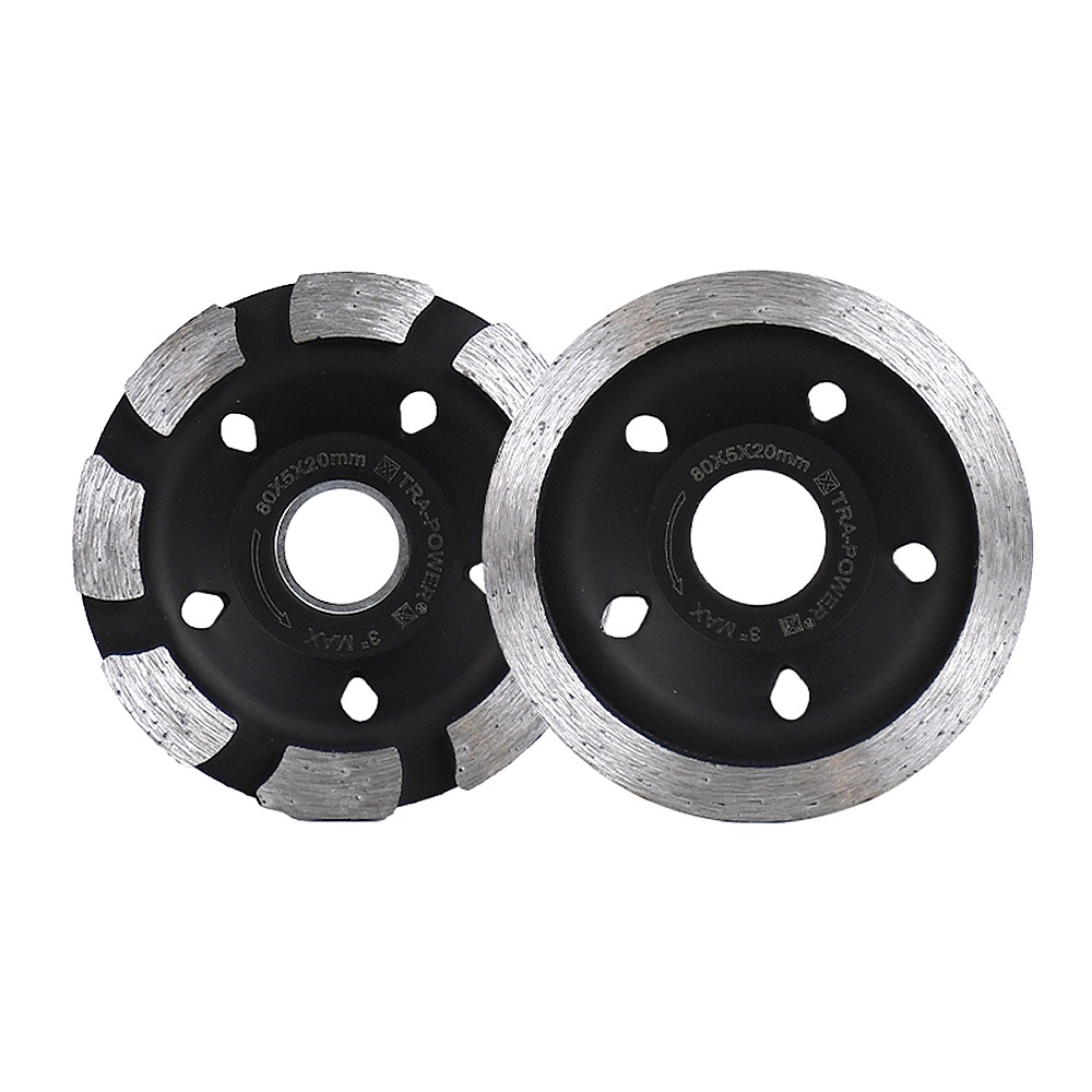 Xtra Power 3" Cup Wheel X1 Seg/rim Diamond Saw Blade