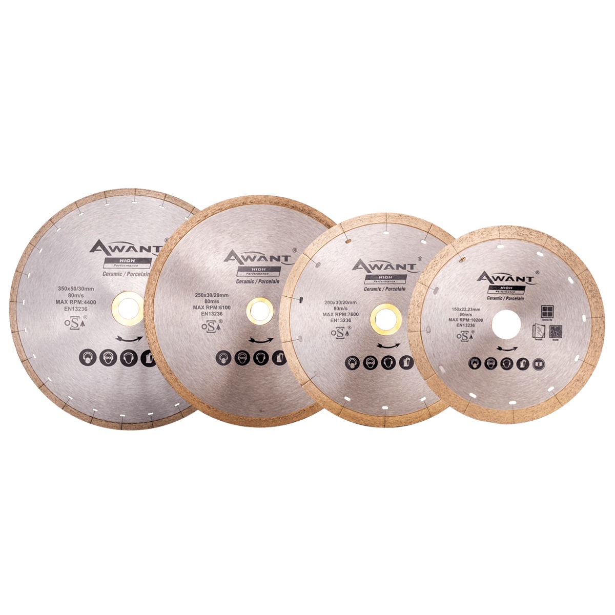 Xtra Power Awant Ceramic Blade 14" Without Laser Slot