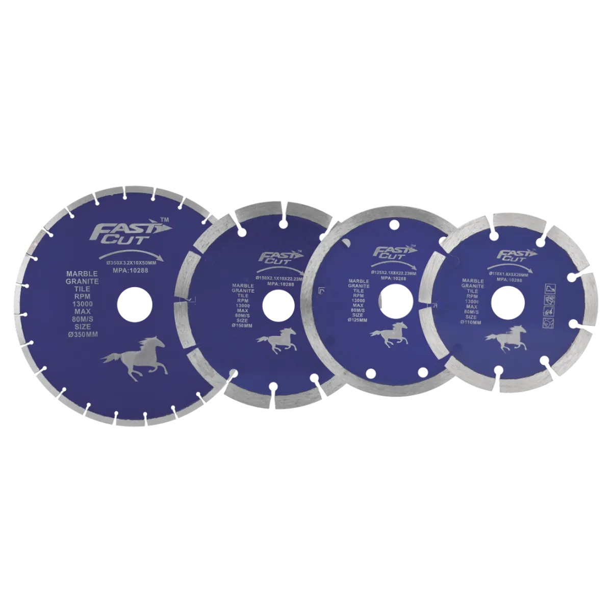 Xtra Power Fast Cut 6"SEG (20MM/22.23MM) Diamond Saw Blade
