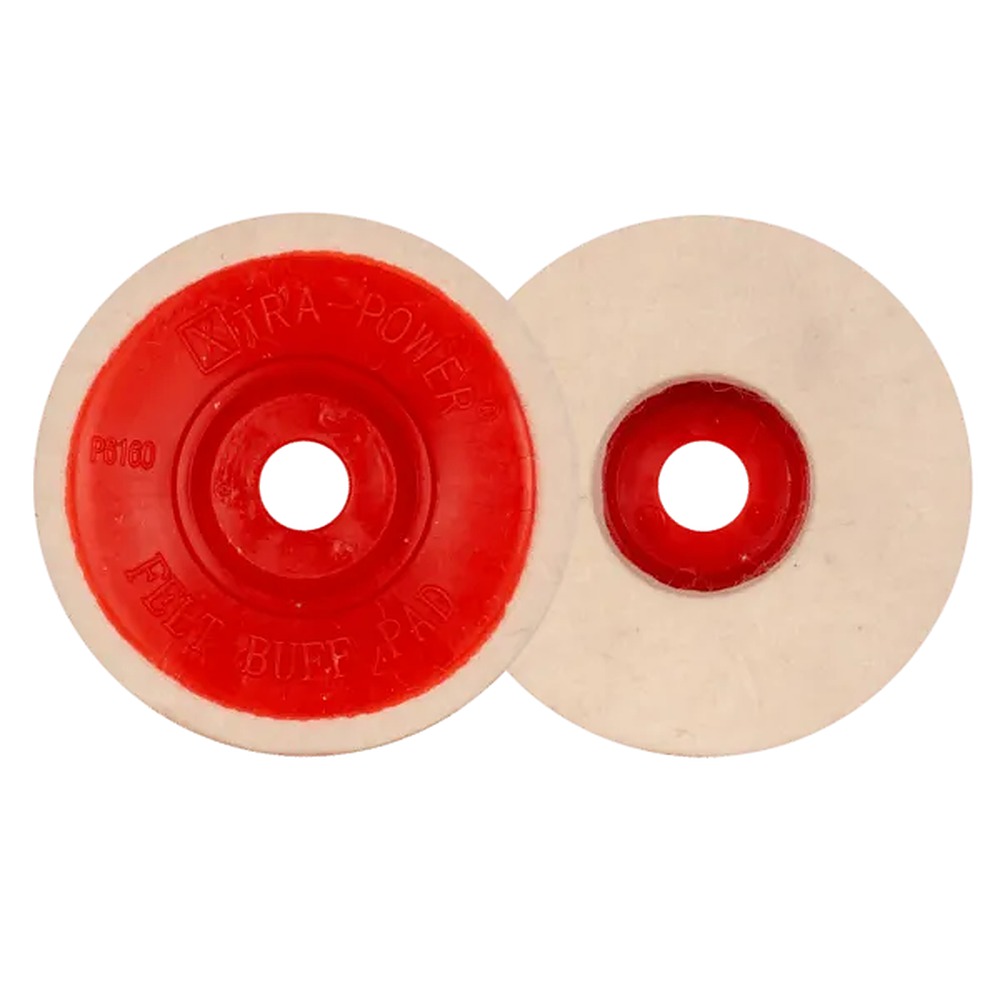 Xtra Power Felt Buff Pad - 4" (100X14MM)