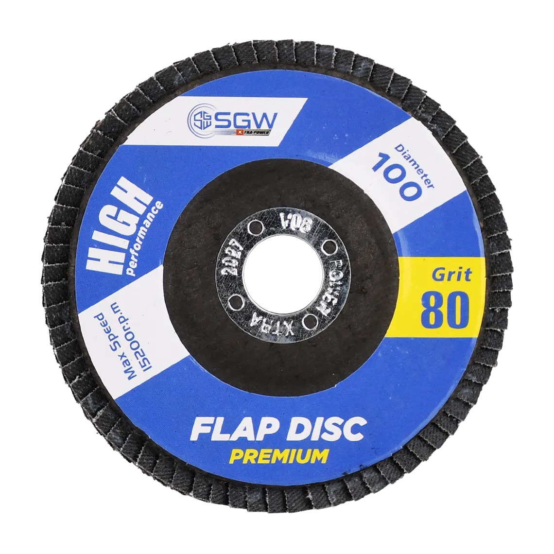Xtra Power Flap Disc 4" SGW - # 80
