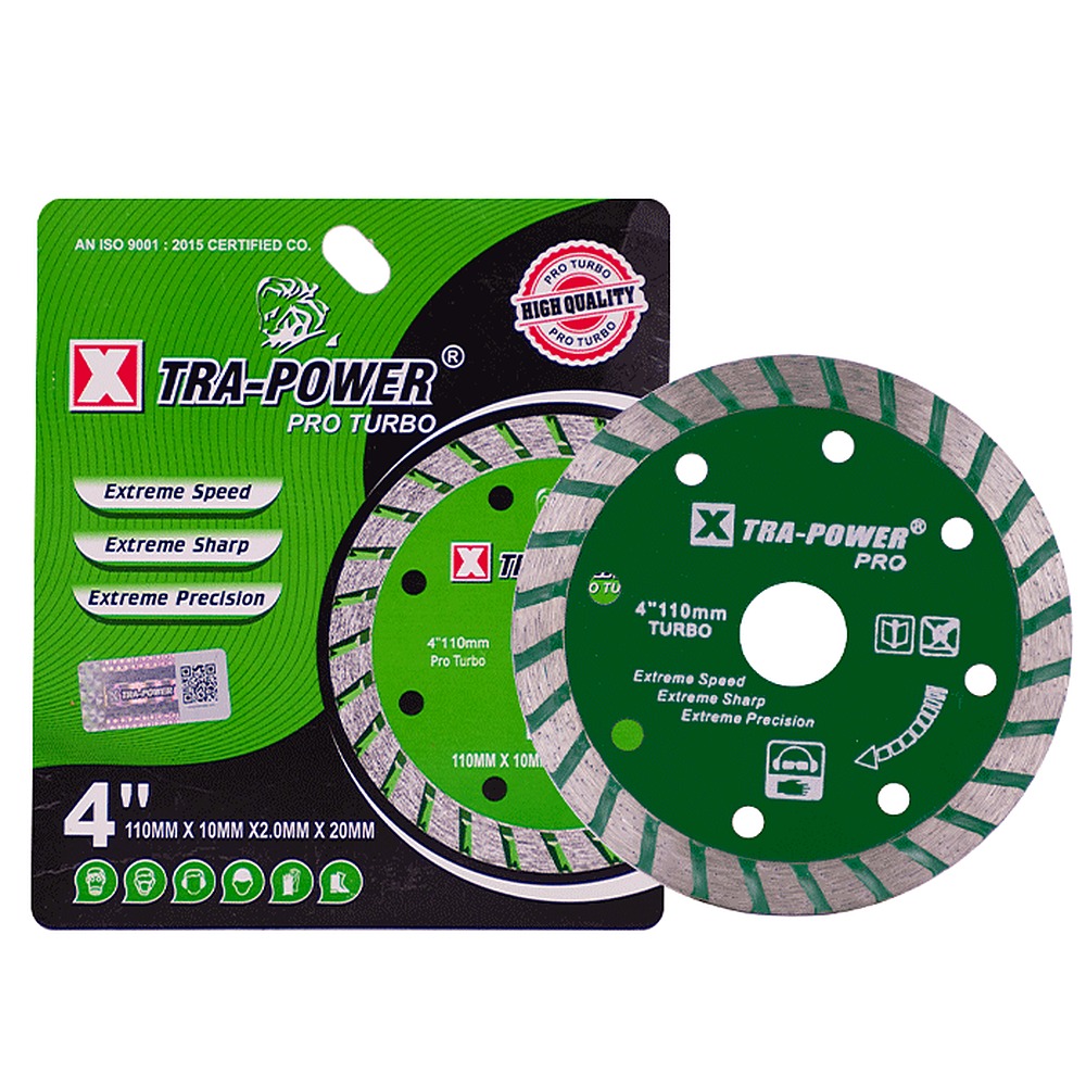 Xtra Power Pro Turbo 4" Diamond Saw Blade