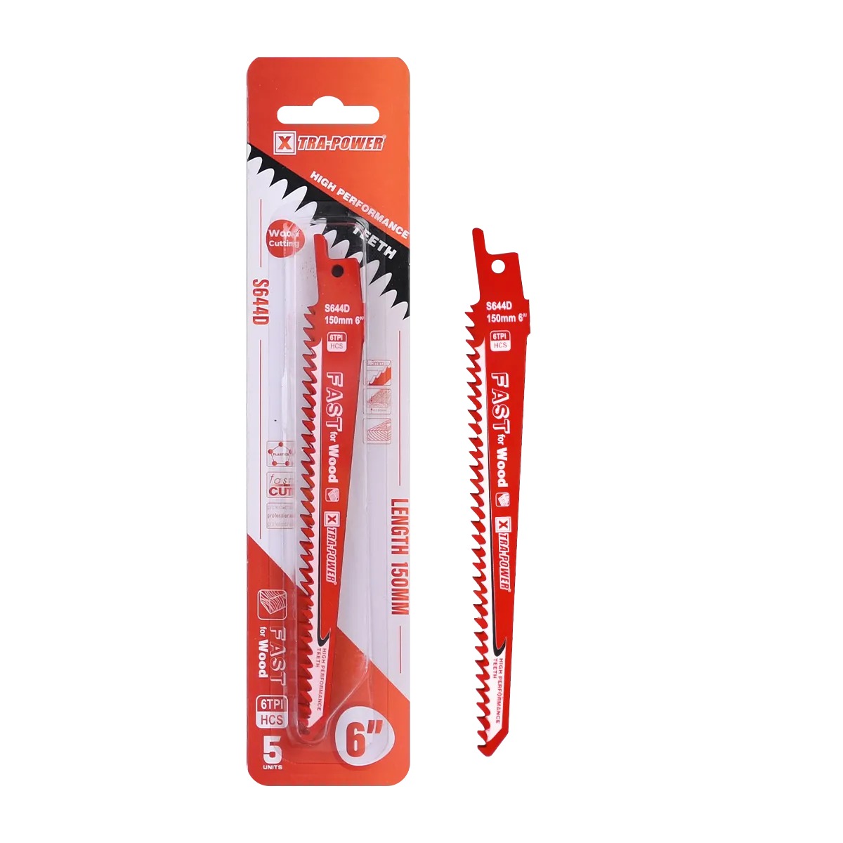 Xtra Power Reciprocating Saw Blade - S644D