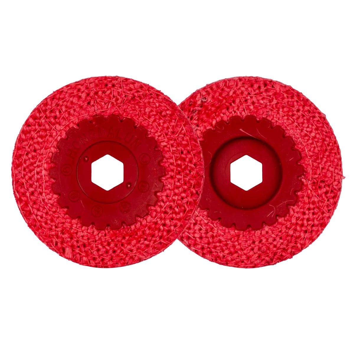 Xtra Power Red Sisal Buff Pad - 4"