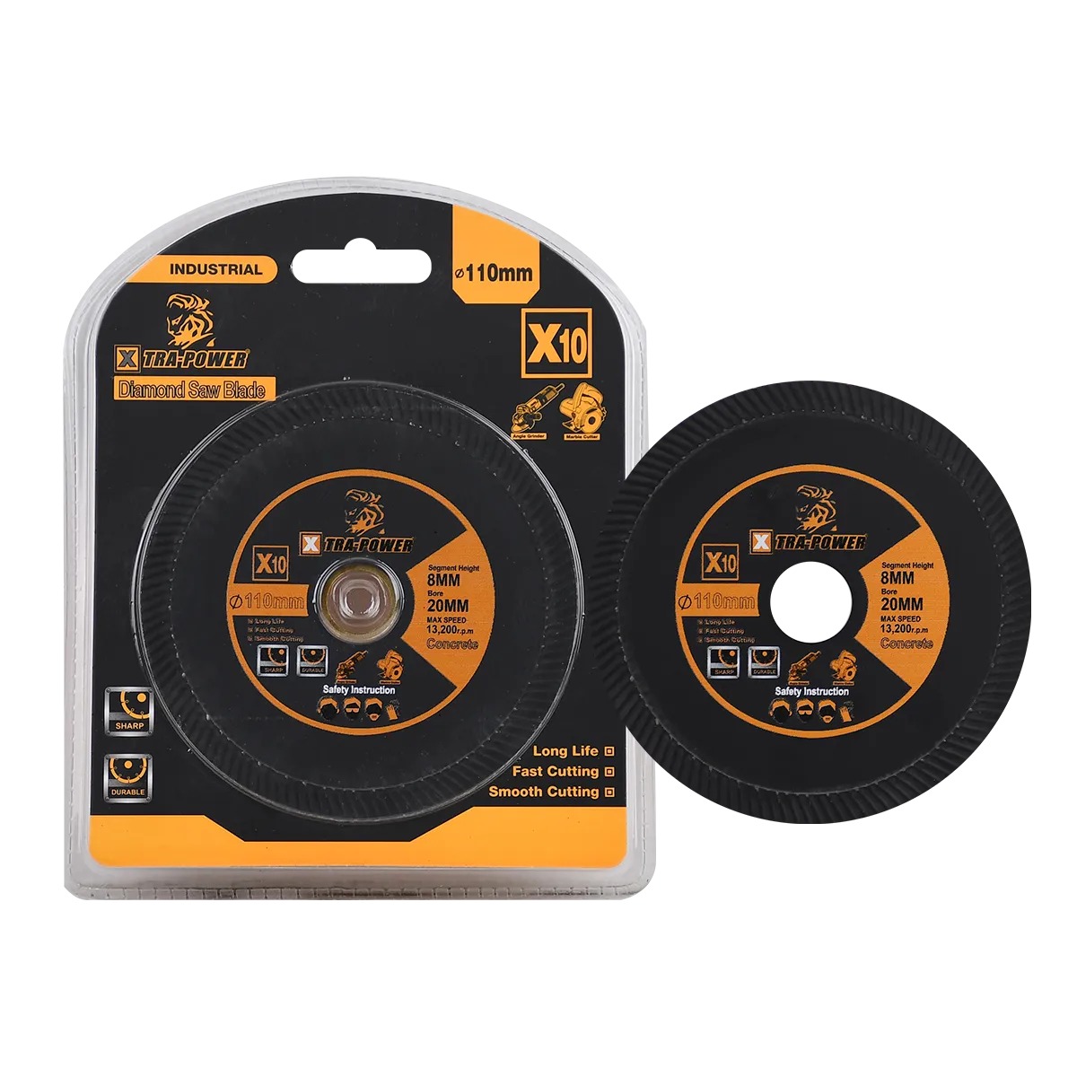 Xtra Power X10 4" Concrete Diamond Saw Blade
