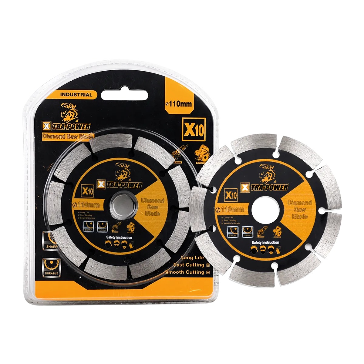Xtra Power X10 4" SEG Diamond Saw Blade