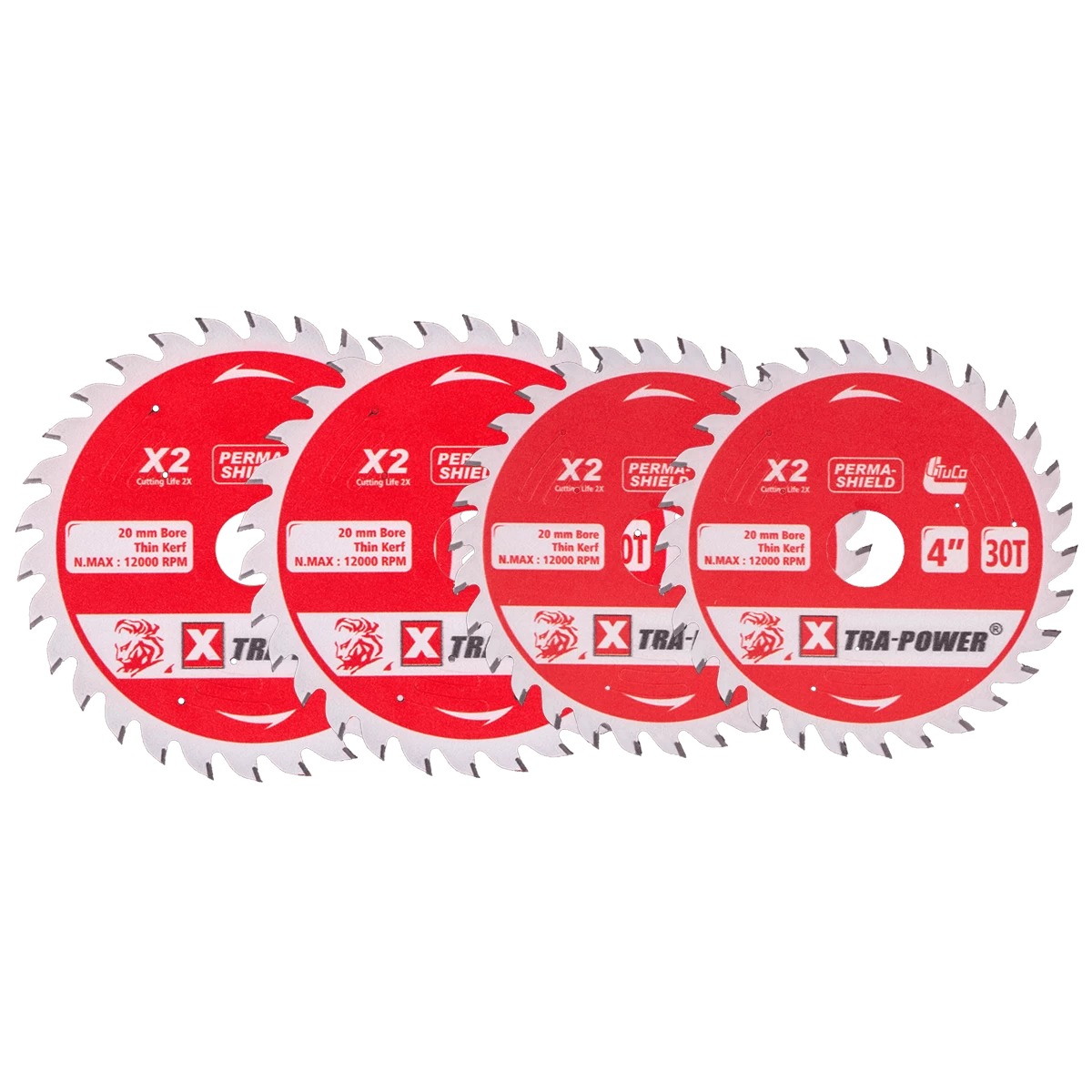 Xtra Power X2 TCT Saw Blade - 5" X 40T